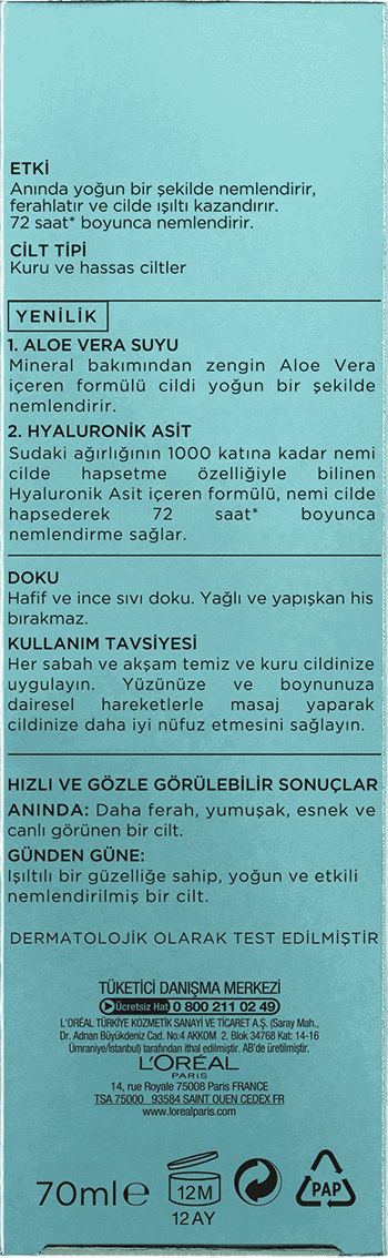 Nem Terapisi Kuru Hassas PACK BACK